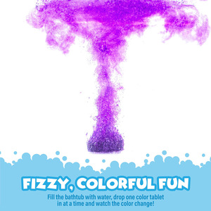 Bombes de <span class=keywords><strong>bain</strong></span> moussantes multicolores pour enfants, formule douce naturelle, sans cruauté, sûres pour le <span class=keywords><strong>bain</strong></span> quotidien des enfants - Product Image 4