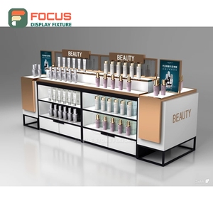 High Quality Shop Interior Glass Store Fittings Concept Design Cosmetic Display Cabinet - Product Image 3
