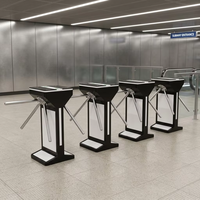 Tourniquet trépied à double moteur directement du fabricant Zento, compatible avec plusieurs dispositifs de reconnaissance pour les salles de sport