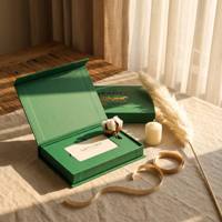 Boîtes Rigides Haut de Gamme pour Marques de Vêtements de Luxe, Logo Gaufré Personnalisé, Finition Haute Brillance, Coffret d'Emballage Sur Mesure