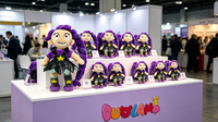 Peluche personnalisée, jouet en peluche doux, personnage de dessin animé, poupée pour cadeau promotionnel, peluche personnalisée