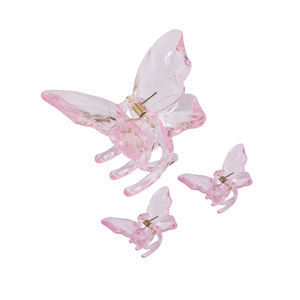 Rra – pinces à cheveux pour filles, accessoires de printemps, doux, glaçure, papillon, couleurs à la mode, 8.5cm - Product Image 5