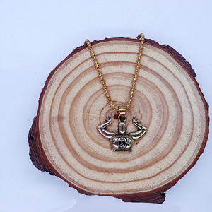 Nuovo arrivo oro antico tono di confraternita gioielli 24 pollici scatola catena che rende 1911 greco OPP simbolo ciondolo collana di <span class=keywords><strong>fratellanza</strong></span> - Product Image 2