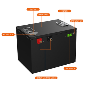 Batterie 12V 500Ah 400Ah avec BMS, batteries au lithium pour voiturettes de golf, camping-cars, énergie solaire hors réseau - Product Image 4