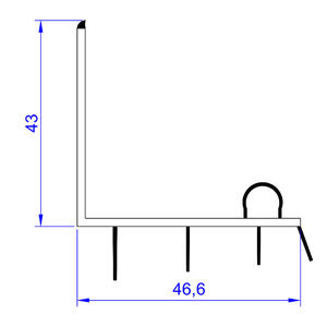 עמיד למים חרקים-הוכחה windproof חרק פרופילי פלסטיק עמיד אחריות לשנה 1 אחריות מפעל מחיר דלת איטום רצועה - Product Image 5