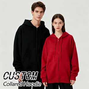 <span class=keywords><strong>Felpe</strong></span> con Zip Casual da <span class=keywords><strong>Uomo</strong></span> in Cotone 100% Ricamato, Stile Sportivo Giovanile, Vestibilità Regolare, Pullover Autunnale - Product Image 2