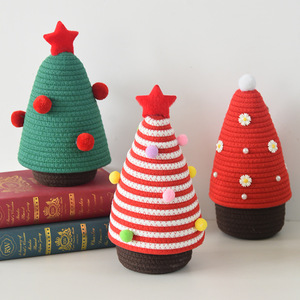 Factory Hot Sale <b>Storage</b> <b>Baskets</b> Woven Cotton Rope <b>Basket</b> Organizing Home Decoration - Product Image 6