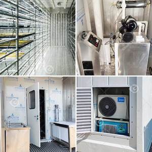 เครื่องปลูกพืชไฮโดรโปนิกส์สำหรับผลิตอาหารสัตว์ ราคาประหยัด สำหรับปลูกพืชขนาดเล็ก เช่น หญ้าเขียว ผัก และพืชอื่นๆ ในภาชนะ - Product Image 3