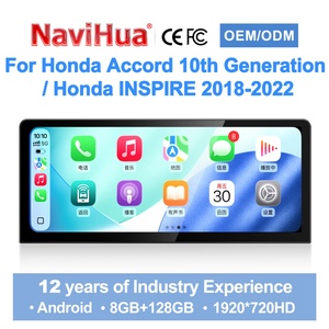 วิทยุติดรถยนต์ระบบแอนดรอยด์ขนาด 12.3 นิ้ว สำหรับ Honda Accord รุ่นที่ 10 ปี 2018-2022 อัพเกรดรถยนต์พร้อมระบบนำทาง GPS มัลติมีเดีย Carplay และระบบเสียงสเตอริโออัตโนมัติ - Product Image 1