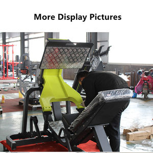 معدات اللياقة البدنية التجارية EM850 معدات رياضية مجانية الوزن جهاز ضغط الرجل - Product Image 4