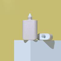 Nouvelle bouteille souple en PE moulée par soufflage de 30 ml, emballage plastique vide pour huile essentielle, crème pour les mains, fond de teint, base de maquillage, lotion, avec bouchon à vis