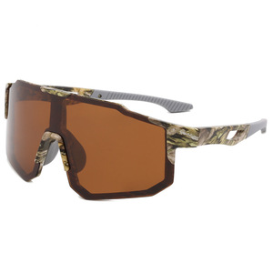 Polarized Sports Sunglasses 9337P Anti Slip <b>Plastic</b> Frame For Cycling Running Fishing Men's Outdoor Use - Product Image 2