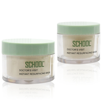 Contenants d'emballage pour produits cosmétiques Emballage de crème Contenants de soins de la peau écologiques de 50ml Recharge Pot de crème