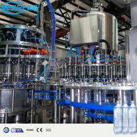 Solution complète d'emballage de bouteilles : Monobloc soufflage-remplissage-scellage (BFS) avec rinçage et bouchage pour bouteilles en PET