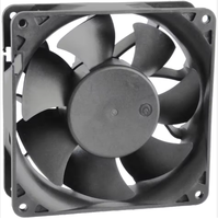 Ventilateur axial de refroidissement sans balais SANLY SF12038 220V 120x120x38mm à roulement à billes EC 5W Électrique IP44/IP45 ODM/OEM Acier inoxydable 3000RPM