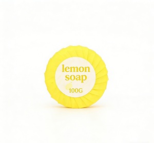 สบู่เลมอนพับจีบขนาดใหญ่ 100 กรัม สำหรับโรงแรมหรู ใช้งานได้นานหนึ่งสัปดาห์ ให้คุณภาพระดับโรงแรมห้าดาว - Product Image 1