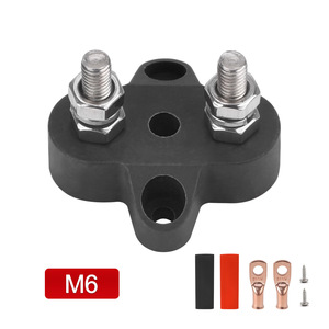 Bloc de bornes fixe M6 48V, connecteur de batterie robuste pour voiture, camping-car, yacht - Product Image 3