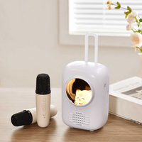 Nouvelle Lampe de Chevet Créative Mini Portable Rechargeable pour Bureau et Table, avec Haut-parleur Intégré