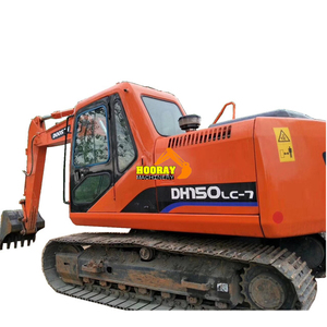 รถขุดตีนตะขาบ Doosan DH150LC มือสอง สภาพดี พร้อมทำสี ขนาด 15 ตัน รุ่น DH 150LC-7 DH150 - Product Image 1