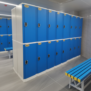 <span class=keywords><strong>Casier</strong></span> JMDS-302 en PVC et ABS, étanche, avec barre à vêtements et étagère, idéal pour écoles, piscines, spas, gymnases, prix direct usine. - Product Image 1