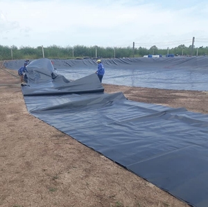 Para la construcción, agricultura KPP HDPE Geomembrana para acuicultura Excelente impermeabilización, resistencia UV, química - Product Image 1