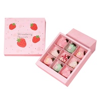 Vente en gros de 6 boîtes à macarons rose bonbon avec logo personnalisé, emballage de luxe pour chocolats, pâtisseries, bonbons, cadeaux