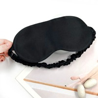 Masque pour les yeux de sommeil de mûrier naturel 100% Masque pour les yeux en soie imprimée 16/19/22 Momme Masque de sommeil en soie
