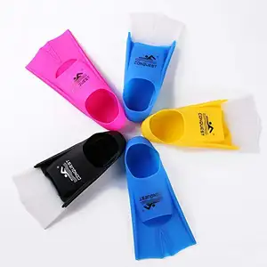 Factory Supply Soft Silicone Monofin Swim Fins Custom Logo Snorkeling Diving Fins For Kids And Adults