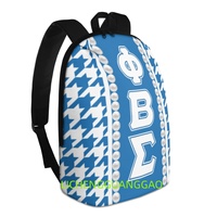 Sac à dos personnalisé pour femme de la sororité Phi Beta Sigma, sac de shopping réutilisable de haute qualité, sac de week-end
