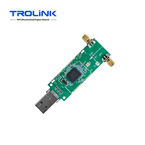 Semi-manufactures RTL8832BU mt7921aun Wifi6 Blue-tooth Adapter Dongle 1800mbps 2.4G 5.8GHz Usb Wifi Wireless Network Card