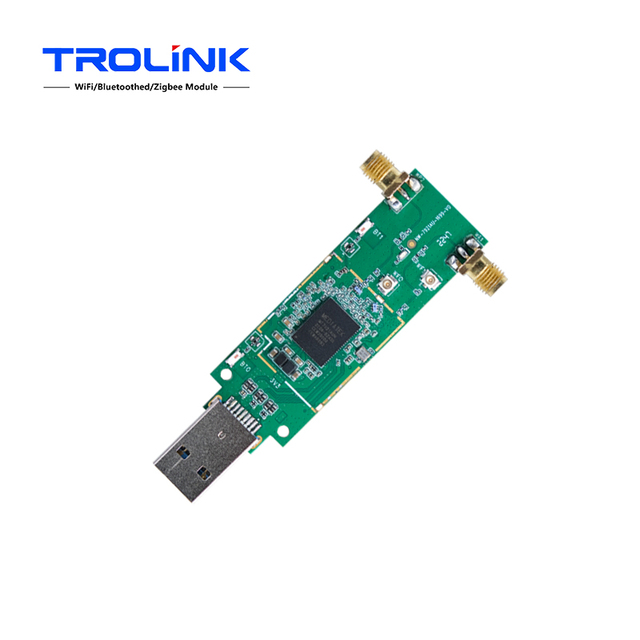 Semi-manufactures RTL8832BU Mt7921aun Wifi6 Blue-tooth Adapter Dongle 1800mbps 2.4G 5.8GHz Usb Wifi Wireless Network Card