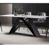 Pieds de meubles en laiton galvanisé et acier inoxydable robustes, personnalisés et uniques, pour base de table de restaurant, cadre de table basse en métal doré