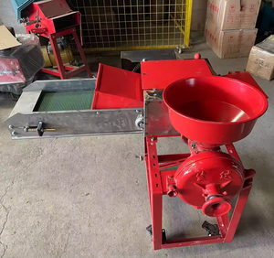 NUEVA VENTA CALIENTE 220V Chaff Cutter Grinder Máquina combinada Grain Chopper Grain Grinder con motor - Product Image 3
