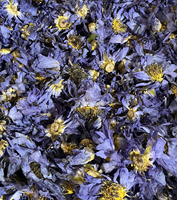 Fleurs de lotus bleues entières séchées, thé de fleurs de nénuphar sacré égyptien pour infusion de thé bien-être et encens, emballage cadeau