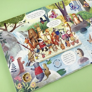 Libros Musicales: La Orquesta de Animales Reproduce Música de <span class=keywords><strong>Mozart</strong></span>, Libro de Sonidos para Niños, Juguetes Educativos para el Aprendizaje Temprano - Product Image 2