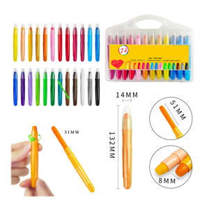 Juego de Crayones de Cera Lavables y Borrables, 36 Colores, No Tóxicos, Personalizados, para Libros de Colorear, Manualidades y Arte, 3+ - Product Image 2
