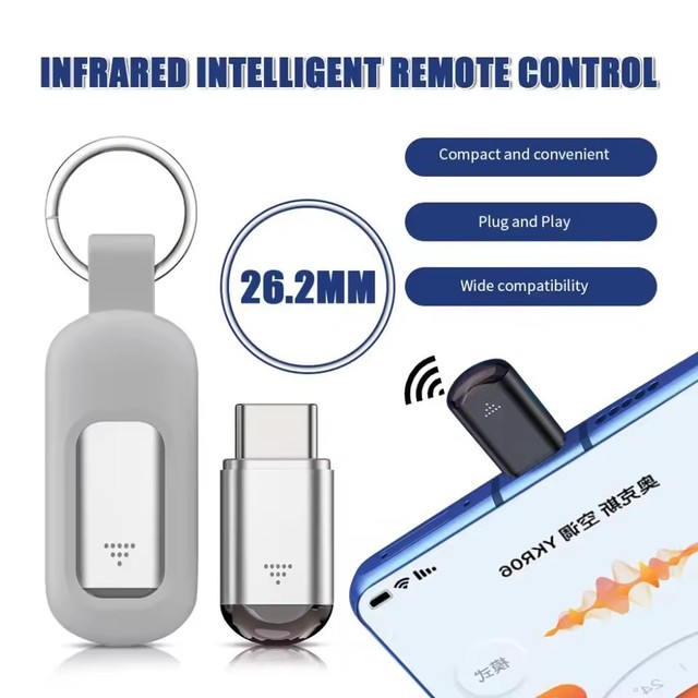Update Version Smart Phone APP Remote Controller Type C Universal Home Appliance Wireless USB Receiver Adapter for Phone