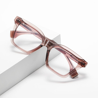 Lunettes anti-lumière bleue œil de chat en gros, monture TR CP pour femmes, lunettes optiques tendance en vrac
