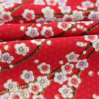 Suntaihengyi — tissu en coton à imprimés, motif fleur de prunier, pour femme, nappe de Table, couette de literie