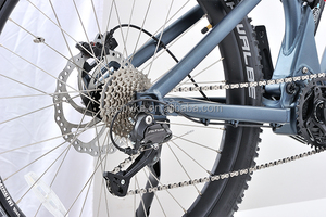 Bicicleta Eléctrica de Montaña de Suspensión Completa de Alta Calidad de <span class=keywords><strong>27.5</strong></span> Pulgadas, Motor Central de 48V 250W, Batería Integrada, 9 Velocidades, Aleación de Aluminio - Product Image 6