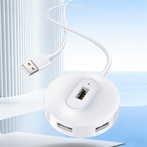 Hub USB 2.0 4 ports en gros avec câbles d'extension (0,25 m/1 m) – Répartiteur <span class=keywords><strong>de</strong></span> données portable pour PC <span class=keywords><strong>de</strong></span> bureau – En stock - Product Image 1