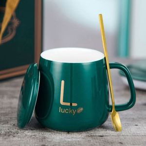 Juego de Tazas de Cerámica Personalizables y Conmemorativas de Alta Gama para Uso Diario, Regalo Promocional para el Día de San Valentín para Damas - Product Image 1