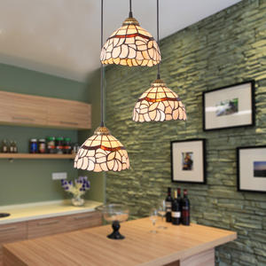 Lustre à 3 têtes de style américain pour chambres d'hôtes, salles de lecture, salles de rédaction, restaurants, luminaires suspendus personnalisés - Product Image 2