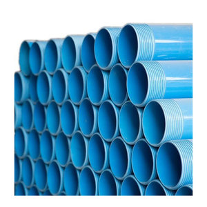 5 אינץ 6 אינץ 'אספקת מים פלסטיק <span class=keywords><strong>pvc</strong></span> צינור מים ו חוט בורהאולה נשא עמוק גם צינור צינור מעטפת לקידוח