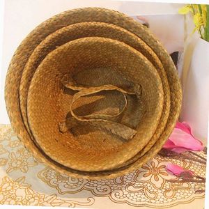 Rosa Blumentopf im europäischen Stil, Dankeschön-Rattan-Chadale-Konus aus chinesischen Körben, Cubotti-Leinwand, <span class=keywords><strong>Humber</strong></span>, Cambiar, sesgedeckte Tasche, Jute-Pila - Product Image 2