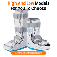 Orthèses gonflables pour la marche, bottes de marche pour la cheville (entorse et fracture), support respirant, fixation médicale, bottes de maintien.