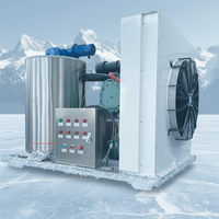 Machine à glace en flocons Haiyue 1.5T avec certificat CE, fabrication industrielle de glace en flocons, machine à glace pour boissons, glace en flocons, fournie par l'usine