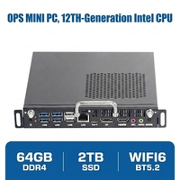 Module OPS sans ventilateur industriel INYUDA M12U M13U, processeur Intel Core I5 I7 de 12e/13e génération, PC pour tableau blanc interactif