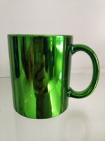 Mug en céramique de 11 oz, qualité 3A, électroplaqué, sublimation, passe au lave-vaisselle et au micro-ondes, logo personnalisable pour cadeaux promotionnels