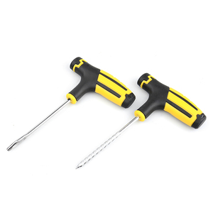 Kit de réparation de pneus de voiture, kit de réparation de pneus, ensemble d'outils à rivets, réparation de crevaisons sans chambre à air pour voiture et vélo, pièces automobiles de <span class=keywords><strong>garage</strong></span>, réparation de crevaisons de pneus - Product Image 3